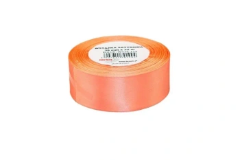 Wstążka satynowa łososiowa 38mmx32m - Brewis