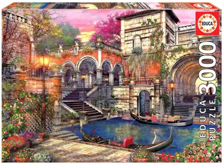 Puzzle 3000 Romans w Wenecji Włochy 109600 - Educa