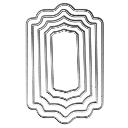 Zestaw wykrojników - Ramki 5szt - Dalprint dpCraft