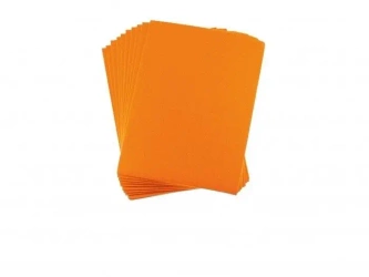 Filc A4 pomarańczowy 2mm 10szt - Brewis