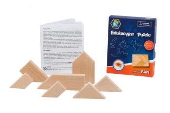 Puzzle drewniane - seria FAN - Big Fun Republic