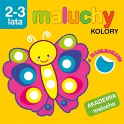 Akademia malucha. Kolory z naklejkami - praca zbiorowa