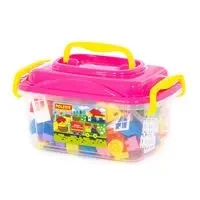 Klocki Budowniczy 128 elementów - Polesie