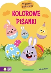 Wiosenne malowanki. Kolorowe pisanki - praca zbiorowa