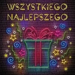 Karnet KW Prezent neon - Henry