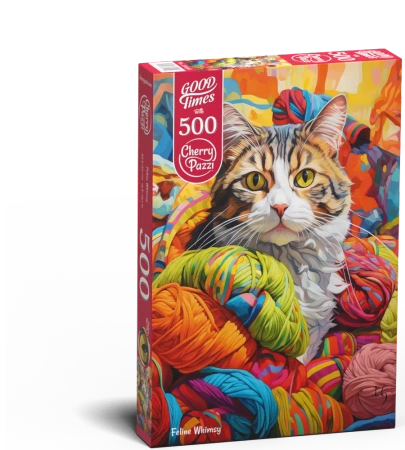 Puzzle 500 CherryPazzi Feline Whimsy 20098