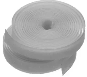 Rzep samoprzylepny biały 16mmx2m 2m - Brewis