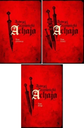 TRYLOGIA Achaja Tom 1-3 Ziemiański Andrzej - Andrzej Ziemiański