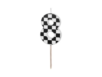 Świeczka urodzinowa 8 5,5cm - PartyDeco