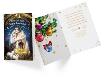 Karnet B6 PP-2156 Boże Narodzenie - Kukartka