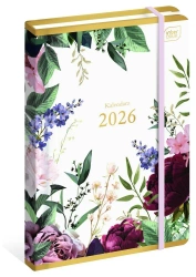 Kalendarz 2026 książkowy A5/192K Metallic Savage - INTERDRUK