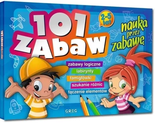 101 zabaw - nauka przez zabawę GREG - Ewa Sajek