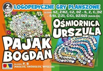 2 gry Ośmiornica Urszula/Pająk Bogdan - KOMLOGO