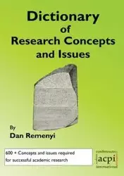 A Dictionary of Research Terms and Issues - Dan Remenyi