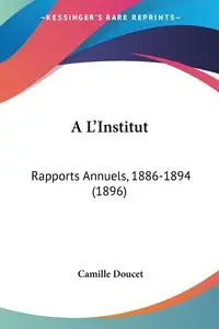 A L'Institut - Camille Doucet