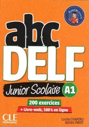 ABC DELF A1 junior scolaire książka + DVD + zawartość online 2ed OOP - Adrien Payet, Lucile Chapiro