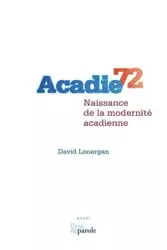 Acadie 72 - David Lonergan