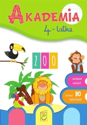 Akademia 4-latka. Zoo - praca zbiorowa