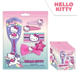 Akcesoriów do włosów Hello Kitty 11 elementów HK50099 - Kids Euroswan