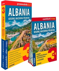 Albania 3w1: przewodnik + atlas + mapa - Izabela Nowek