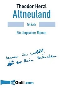 Altneuland - Herzl Theodor