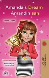 Amanda's Dream (English Serbian Bilingual Book for Kids  - Latin Alphabet) - Shelley Admont