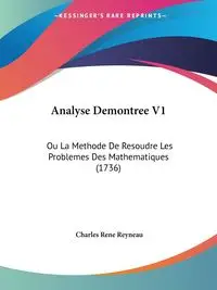 Analyse Demontree V1 - Charles Rene Reyneau