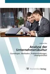 Analyse der Unternehmenskultur - Andreas Rau