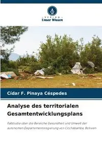 Analyse des territorialen Gesamtentwicklungsplans - Pinaya Céspedes Cídar F.