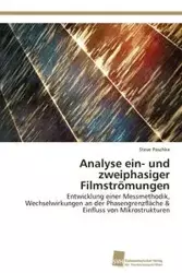Analyse ein- und zweiphasiger Filmströmungen - Steve Paschke
