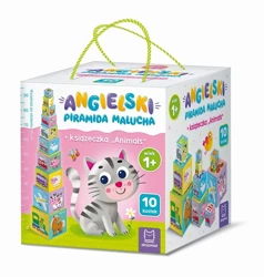 Angielski Piramida malucha + książeczka Animals 1+ - Agnieszka Bator