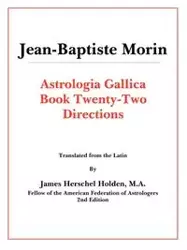 Astrologia Gallica Book 22 - Morin Jean-Baptiste