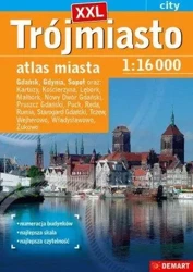 Atlas miastaTrójmiasto plus XXL 1:16000 - Opracowanie zbiorowe