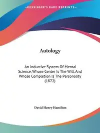 Autology - David Henry Hamilton