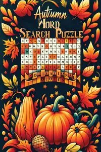 Autumn Word Search Puzzle Book with Autumn Quotes - Publishing Icons Media