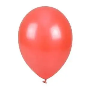 Balony metalizowane czerwone 25cm 100szt - Arpex