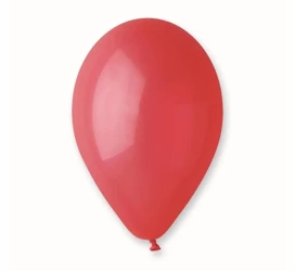 Balony pastelowe ciemne czerwone 25,5cm 500szt - Godan