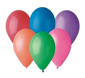 Balony pastelowe różnokolorowe MIX 30cm 100szt. - Godan
