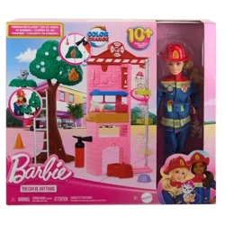 Barbie Kariera. Lalka Strażak HRG55 - Mattel