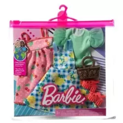 Barbie Ubranka + akcesoria 2pak HJT33 - Mattel