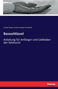 Bassschlüssel - Joseph Riepel