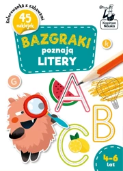 Bazgraki poznają LITERY 4-6 lat. Bazgraki - Katarzyna Szumska