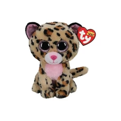 Beanie Boos Livvie - Leopard brązowo-różowy 15cm - TY