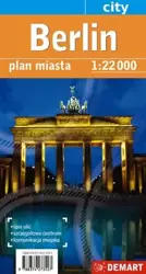 Berlin plan miasta 1:22000 - praca zbiorowa