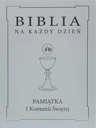 Biblia na każdy dzień. Komunia srebro TW - praca zbiorowa