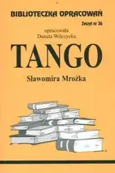 Biblioteczka opracowań nr 036 Tango - Danuta Wilczycka