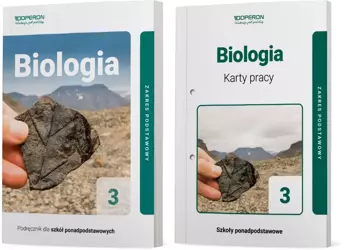 Biologia 3 Podręcznik Karty pracy ZP Operon - Beata Jakubik, Renata Szymańska