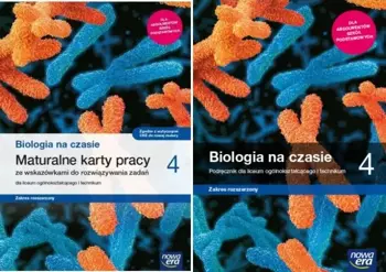 Biologia na czasie 4 Podręcznik Karty pracy z.rozs