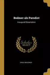 Bodmer als Parodist - Erich Meissner