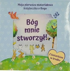 Bóg mnie stworzył - książeczka materiałowa - Sally Ann Wright, Honor Ayres